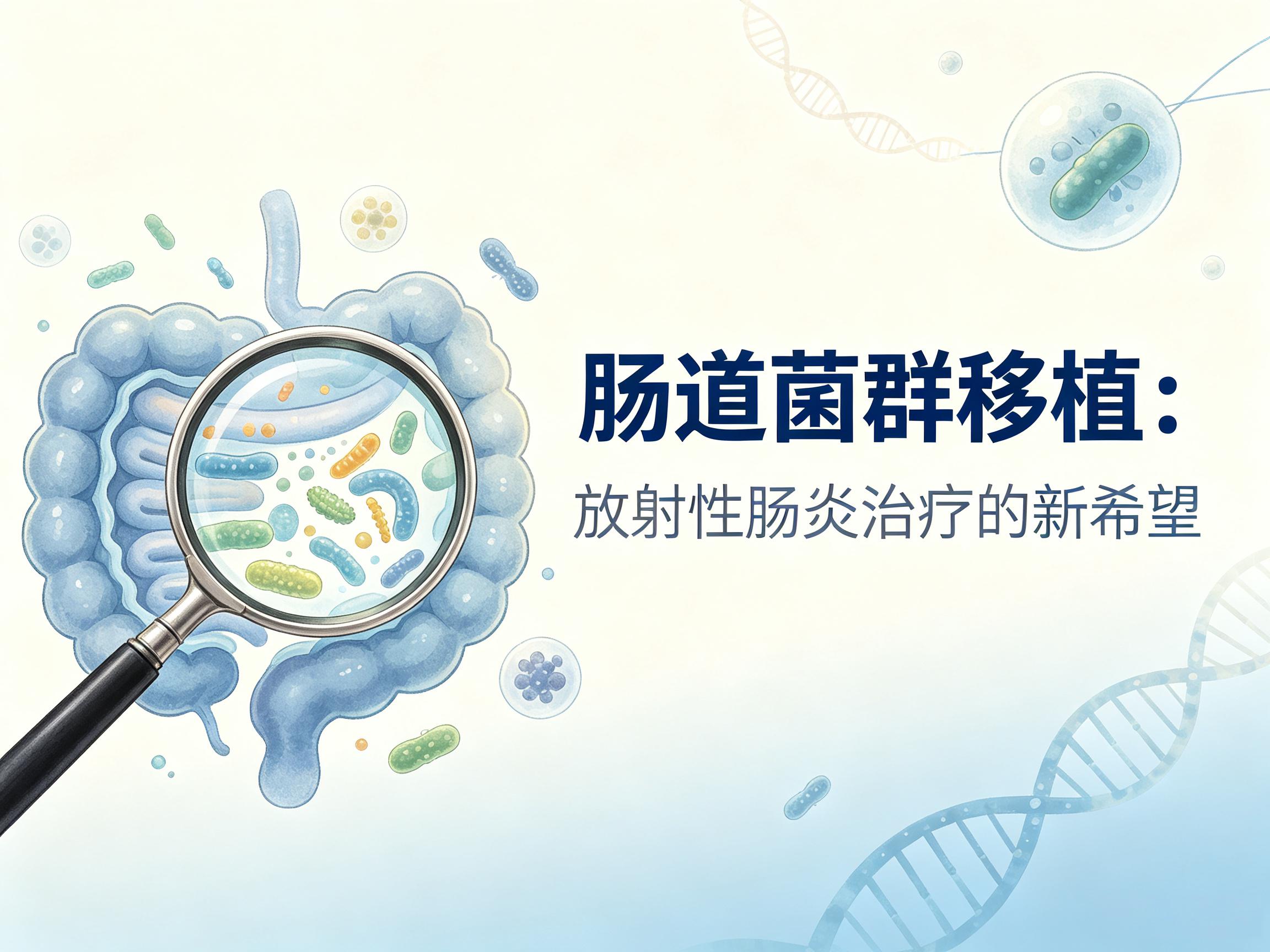 安阳市|第3期 肠道菌群移植：放射性肠炎治疗的新希望